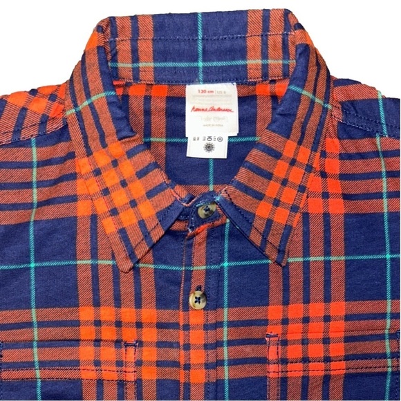 Hanna Andersson button down shirt Size 8 - Picture 3 of 7